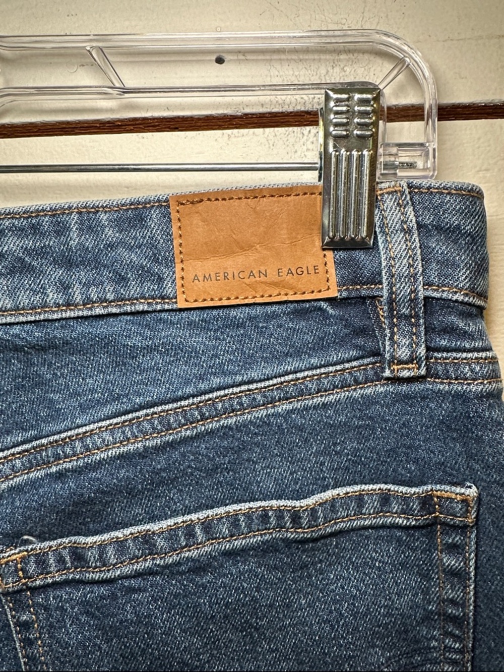 American Eagle Outfitters Womens Stovepipe Jeans 2 Short - Picture 10 of 10